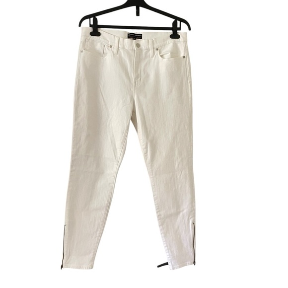 Madewell Sezane Stretch Zipper Ankle Jeans size 32 NWOT - Picture 2 of 13